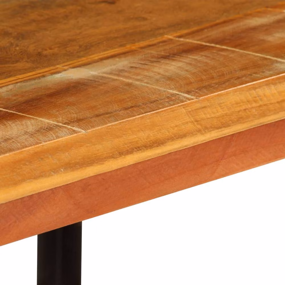 Berkfield Home Brown Reclaimed Solid Wood Coffee Table, W/D/H: 100 x 60 x 35 cm – 4