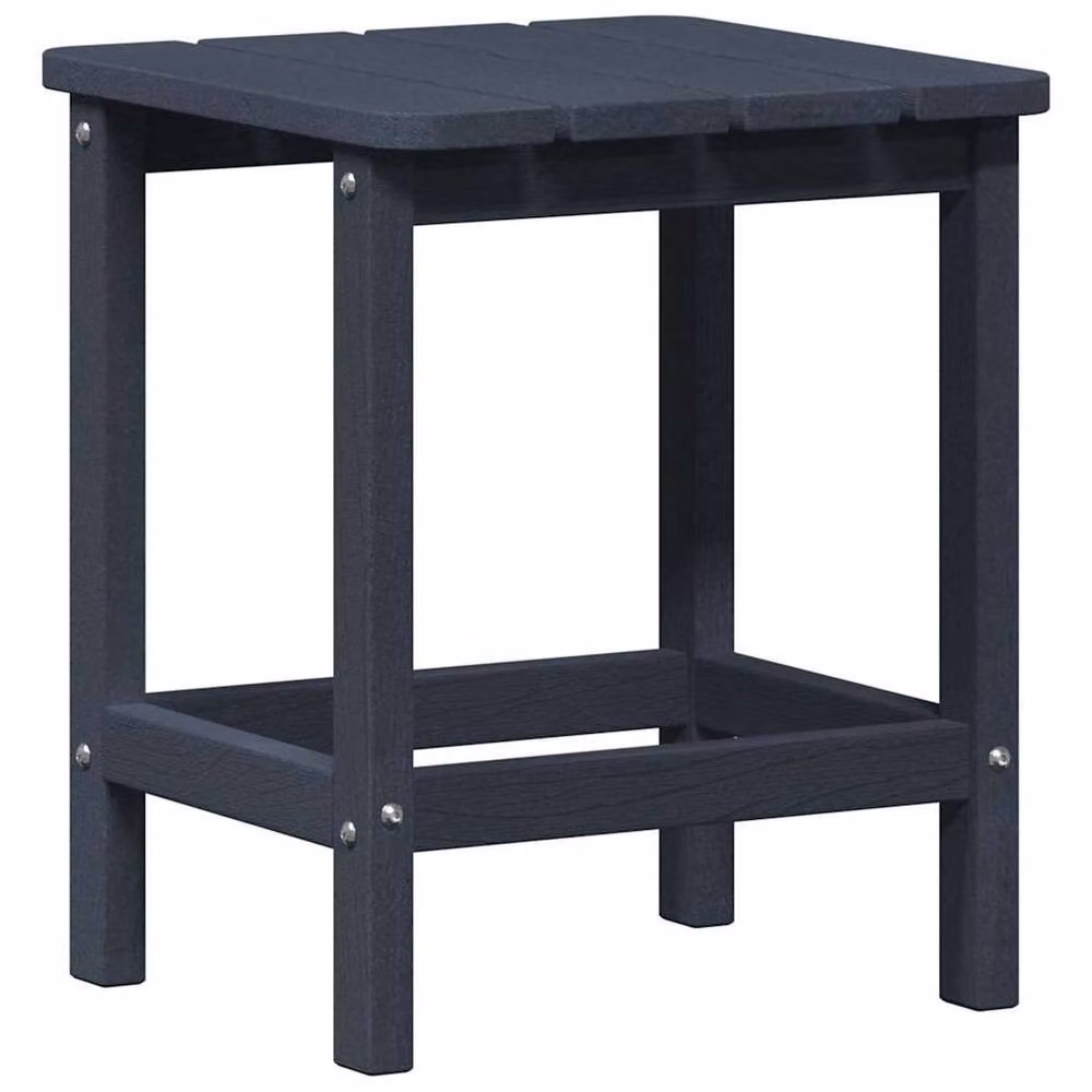 Berkfield Home 3 Piece Modern Garden Lounge Set in Navy Blue HDPE – 5
