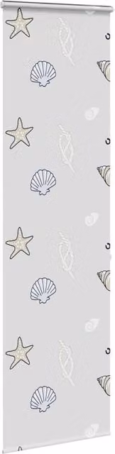 Berkfield Home Shower Roller Blind with Cassette, Light Grey, W: 60 cm, H: 240 cm