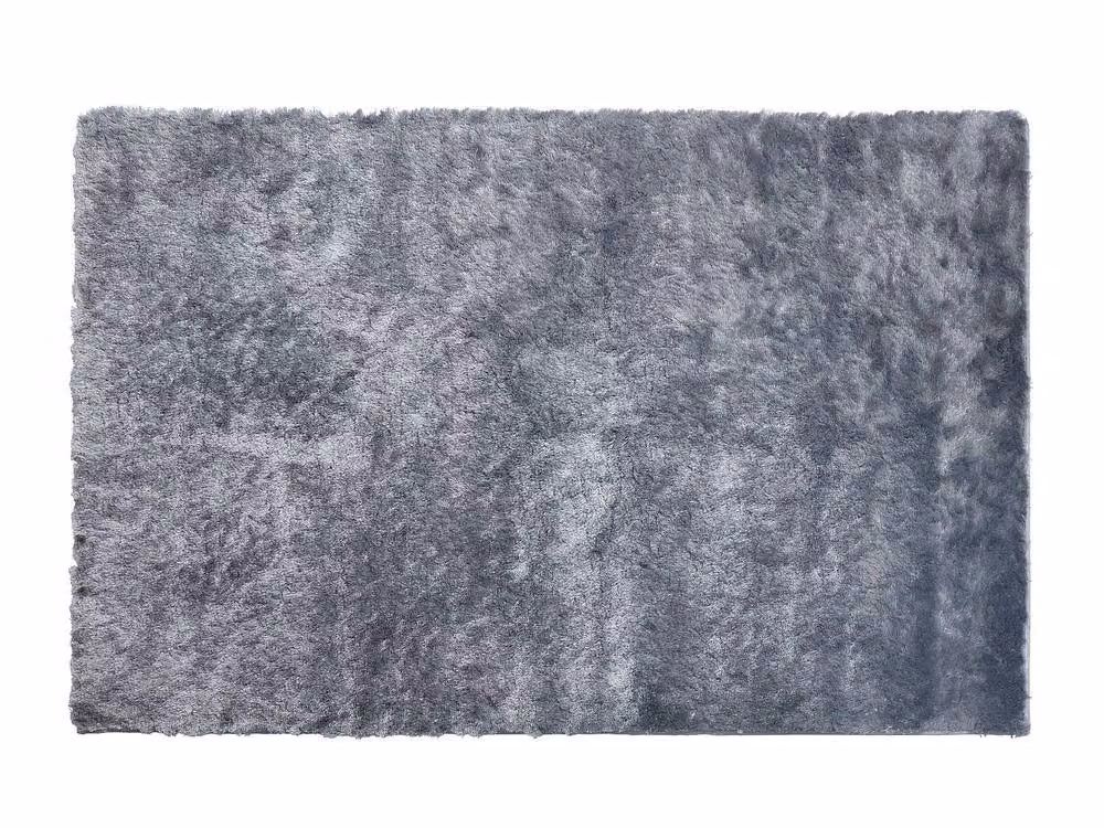 Vente-unique DOLCE Ultra Soft Long Pile Shaggy Rug in Light Grey, W: 200 cm, L: 290 cm – 2