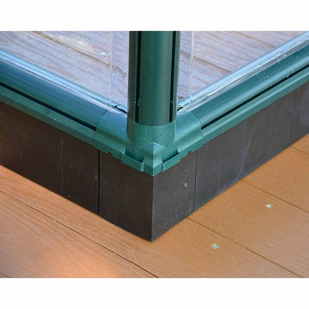 Palram Greenhouse Base Kit 8 x 16 Feet in Black, L508 x W263 x H238 cm – 2
