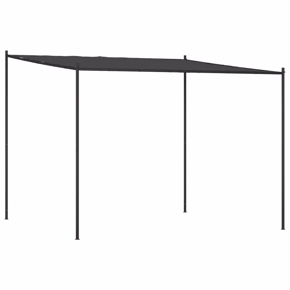 Berkfield Home Anthracite Gazebo with Black Steel Frame, 3 x 3 m – 2