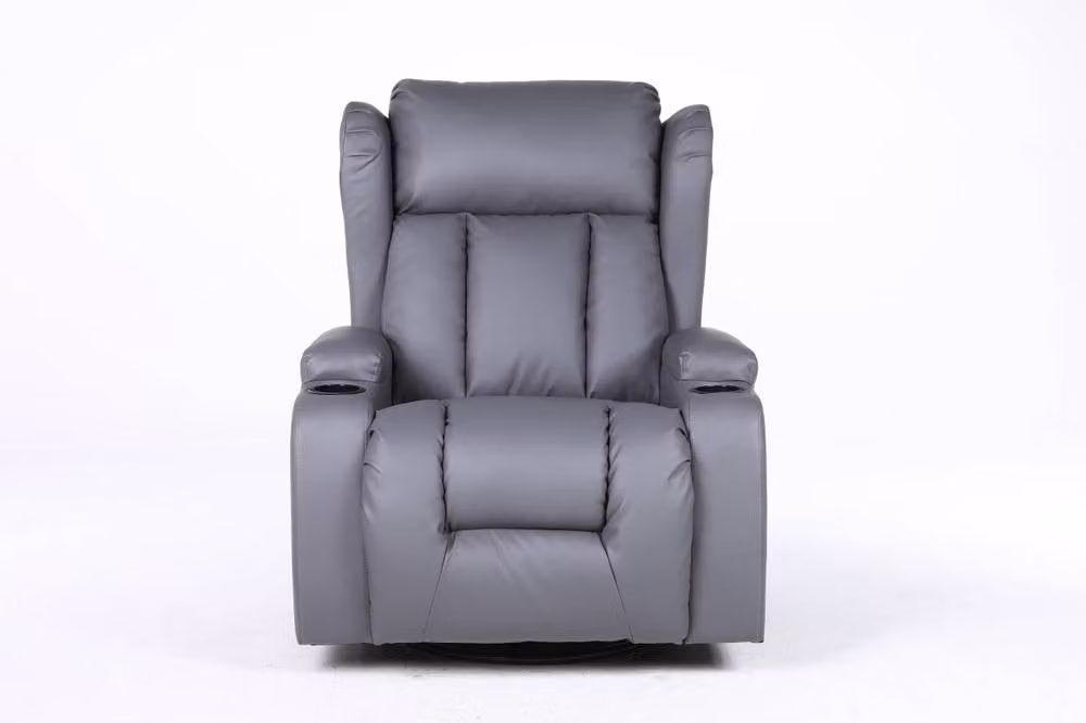 SquareBoxx Valentino 10-in-1 Massage Armchair Recliner in Grey – 2