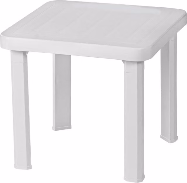 Resol Andorra Garden Side Table in White