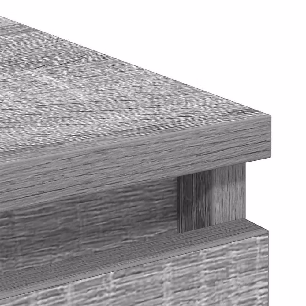 Berkfield Home Grey Sonoma Sideboard in Engineered Wood W/D/H: 37.5 x 35 x 76 cm – 2