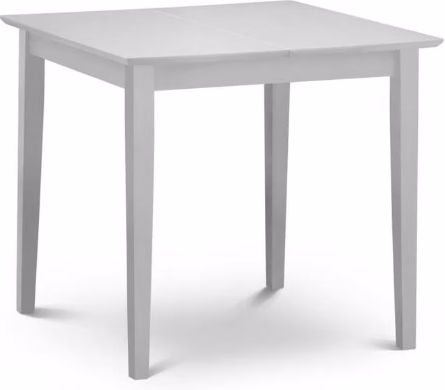 Cheshire Rufford Extendable Rectangular Dining Table in Grey, Width: 120 cm