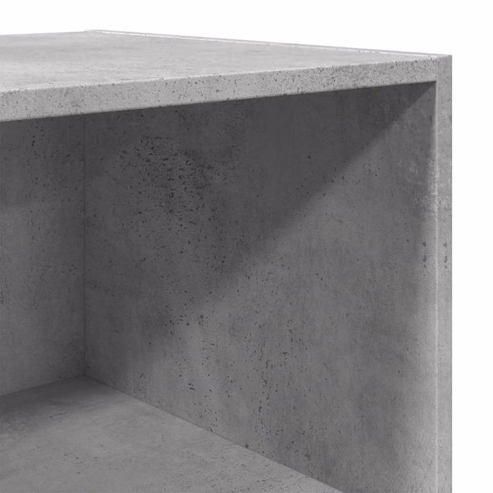 Berkfield Home Highboard in Concrete Grey, W/D/H: 45 x 41 x 185 cm – 4