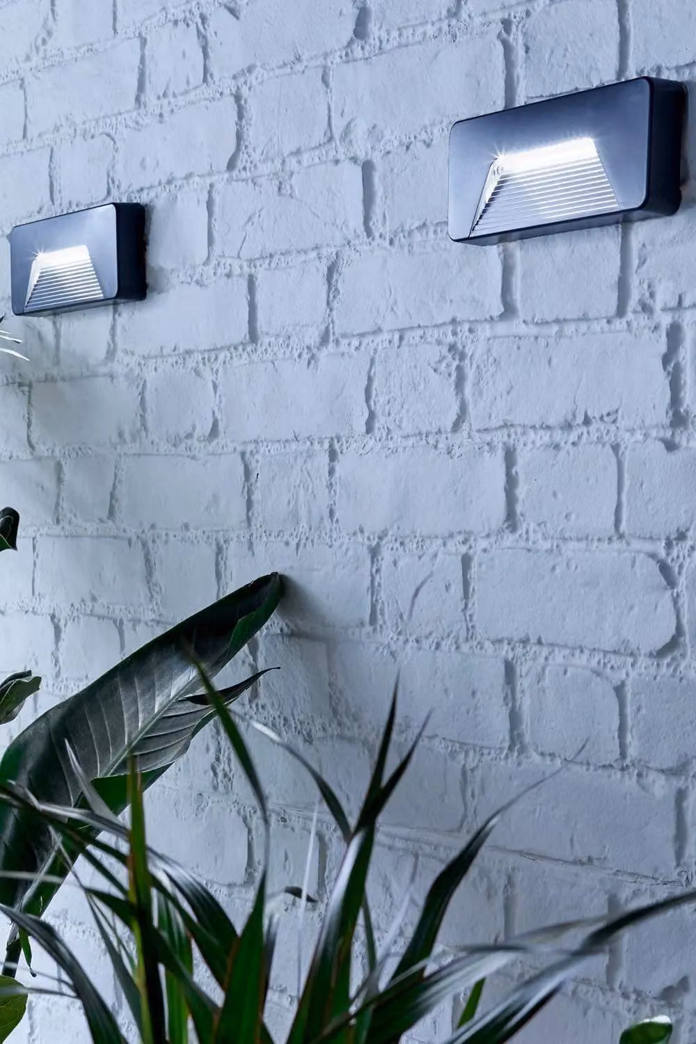 BHS Lighting Penn Modern LED Outdoor Wall Light in Grey – 2