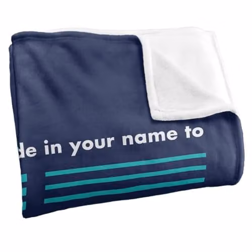 LOGOVISION Seinfeld The Human Fund Super Soft Silky Touch Fleece Throw Blanket, Multicolour, W: 152.4 cm x H: 152.4 cm – 2
