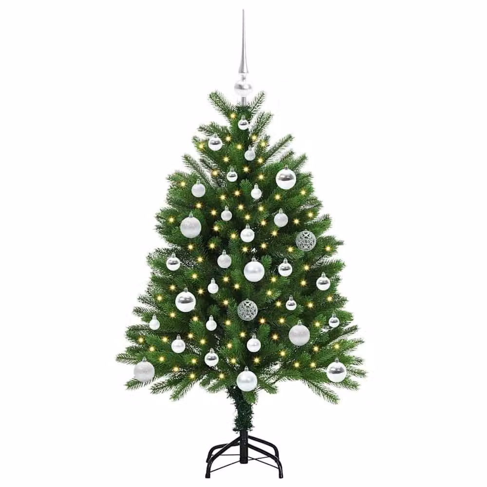 Berkfield Home Green Christmas Tree with 150 LEDs and Stand, Height: 120 cm – 3