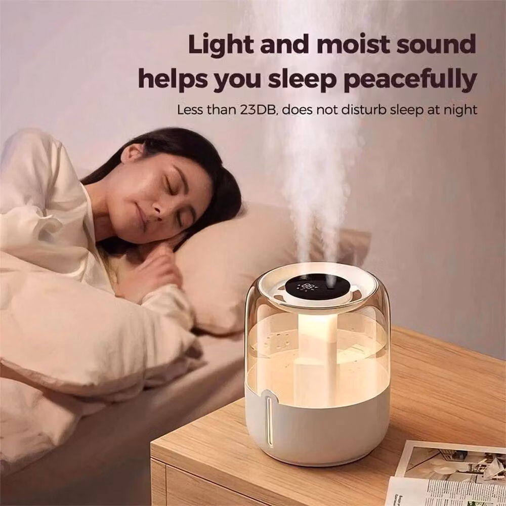 FLAVORA 6.8L Cool Mist Ultrasonic Humidifier and Air Purifier with Sleep Mode, White – 2