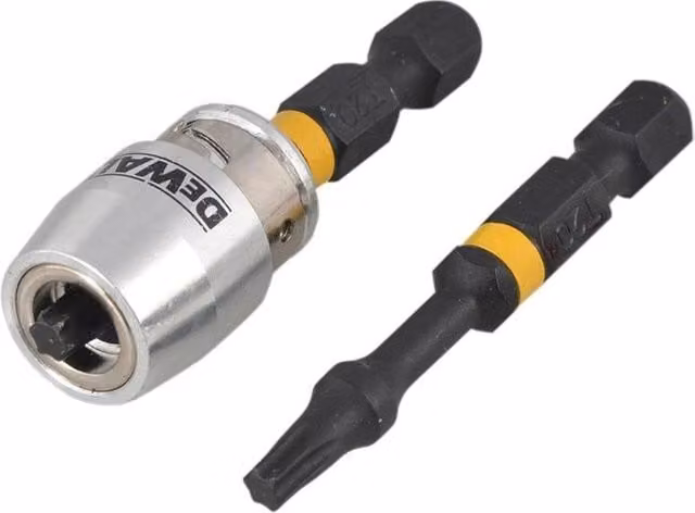 DeWalt Impact Torsion and Magnetic Screwlock Screwdriver Bit Set, Silver and Multicolour