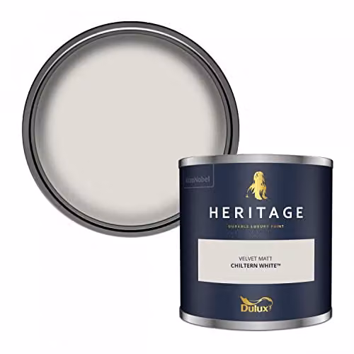 Dulux Trade Heritage Velvet Matt Emulsion Chiltern White, 2.5l – 1