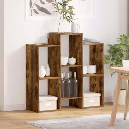 vidaXL Modern Sideboard in Brown, W/D/H: 90 x 30 x 90 cm – 2