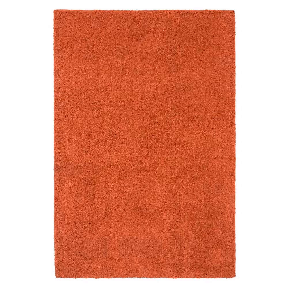 Kukoon Terracotta Washable Machine Shag Premium Rectangular Rug W: 120 cm, L: 170 cm – 3