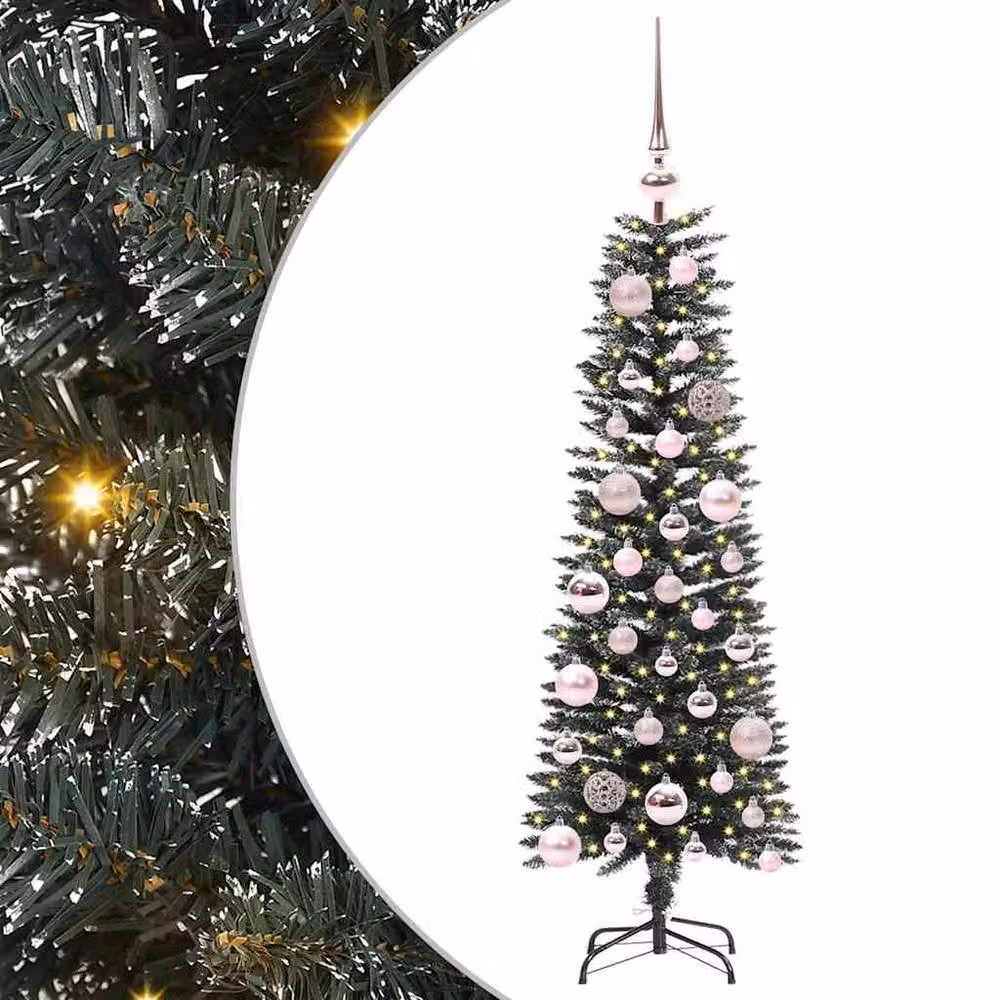 Berkfield Home Green Artificial Christmas Tree with Stand, W/D/H: 40.5 x 40.5 x 120 cm – 2