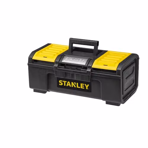 Stanley One-Touch Toolbox with Inserts, Black, W: 50.0 cm, D: 39.4 cm, H: 16.2 cm – 1