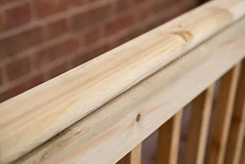 Forest Garden Brown Pressure Treated Wood Patio Deck Kit – 3