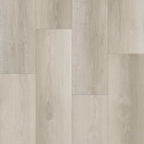 Mega Flooring UK Wood Look SPC Click LVT Flooring Plank in Brown and Grey, 4.4mm
