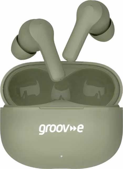 Jive Buds True Wireless Earphones with Charging Case - Green