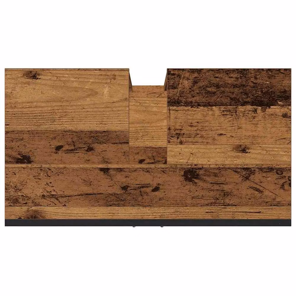 Berkfield Home Rustic Brown Sink Cabinet in Engineered Wood, W/D/H: 60 x 30 x 60 cm – 5