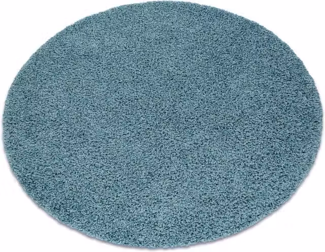 RugsX Soffi Round Blue Polypropylene Rug, Diameter: 80 cm