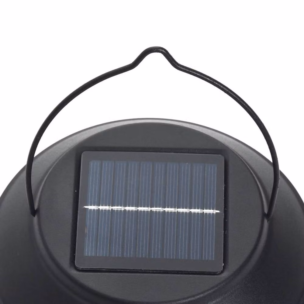 Berkfield Home Solar Outdoor Wall Lanterns, 2 Pack, Black – 3