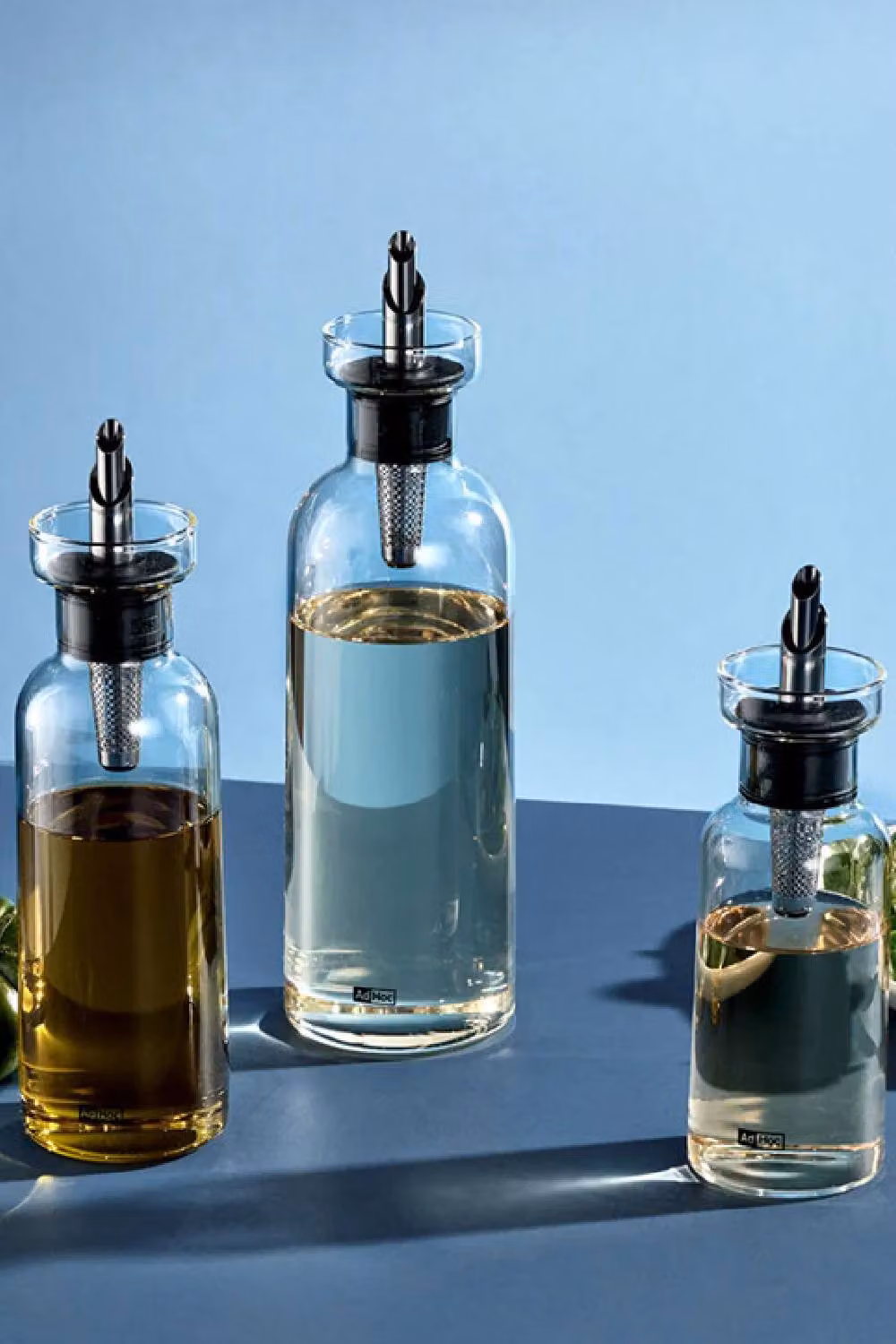 AdHoc AromaPour Glass Oil and Vinegar Dispenser, 300 ml, Transparent – 2