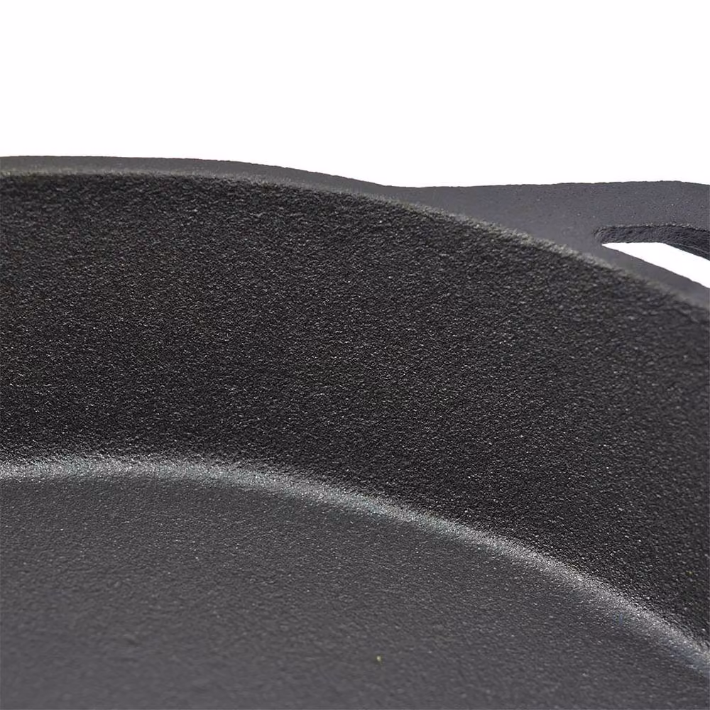 Toque Non Stick Cast Iron Round Frying Pan, Black, Diameter: 30 cm – 6