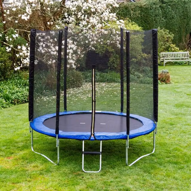 Acrobat 6ft Blue Mini Trampoline Package with Safety Net