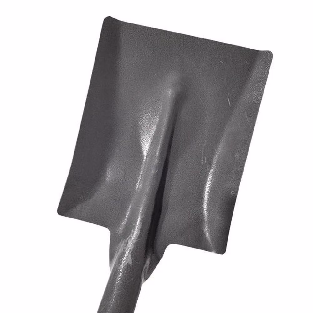 NESTLUNE Steel Square Mouth Garden Shovel in Grey, 1.25kg – 4