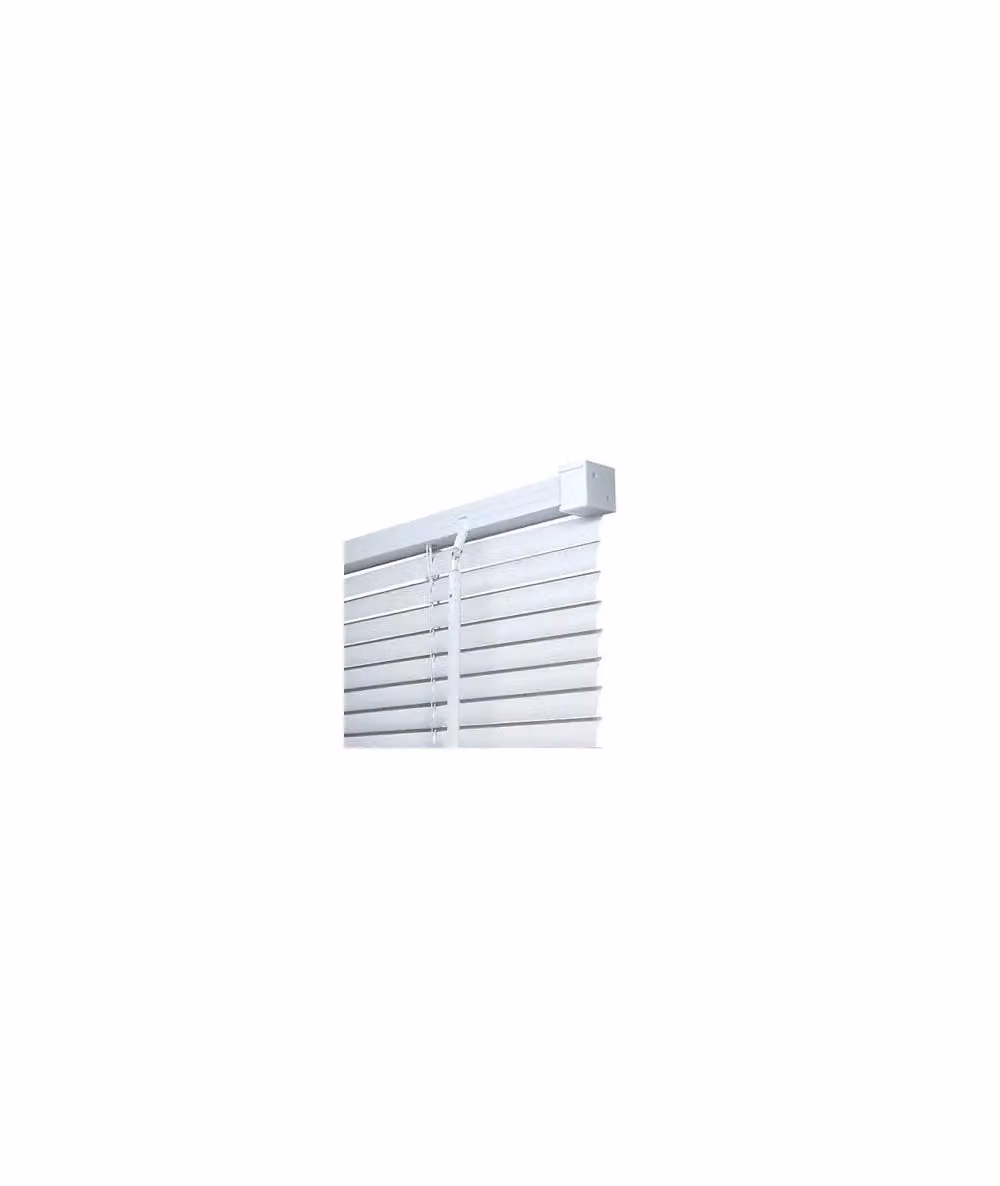 New Edge Blinds White PVC Venetian Blind with 25mm Slats, W: 150 cm, H: 152 cm – 2