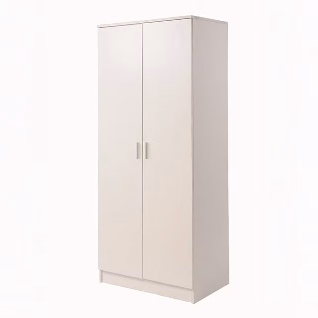 Timber Art Design UK Rio Costa 2 Door Wardrobe in White Matt