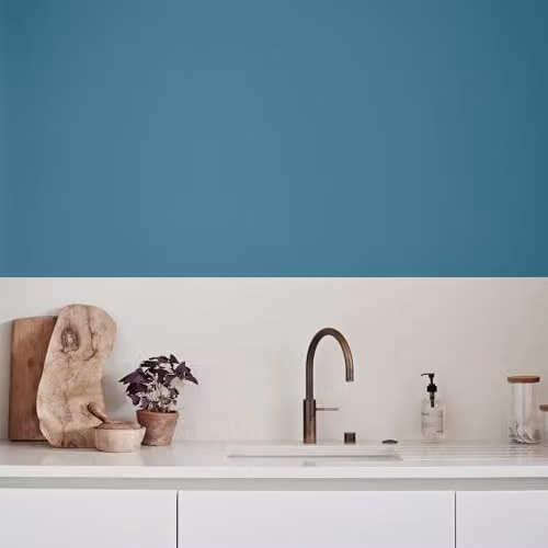 Crown Easyclean Matt Kitchen Paint, Petrol Blue, 2.5L – 4