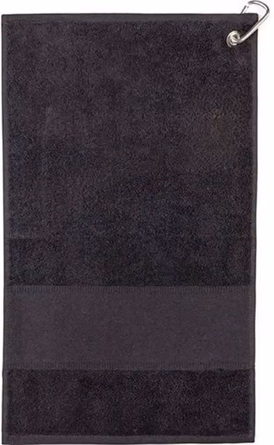 ARTG Print-Me Unisex Golf Towel in Black