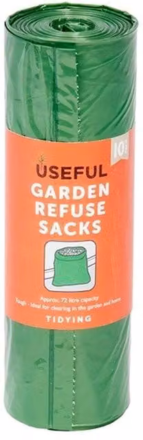 Primrose Garden Extra Strength Refuse Sacks in Green