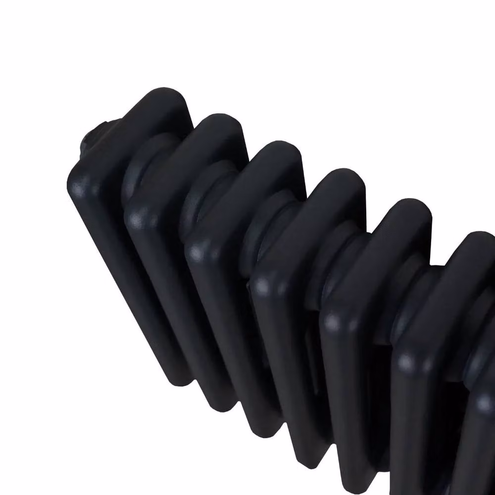 Monstershop Traditional 3 Column Steel Radiator in Black, H: 83.2 cm, W: 30 cm, D: 10 cm – 7