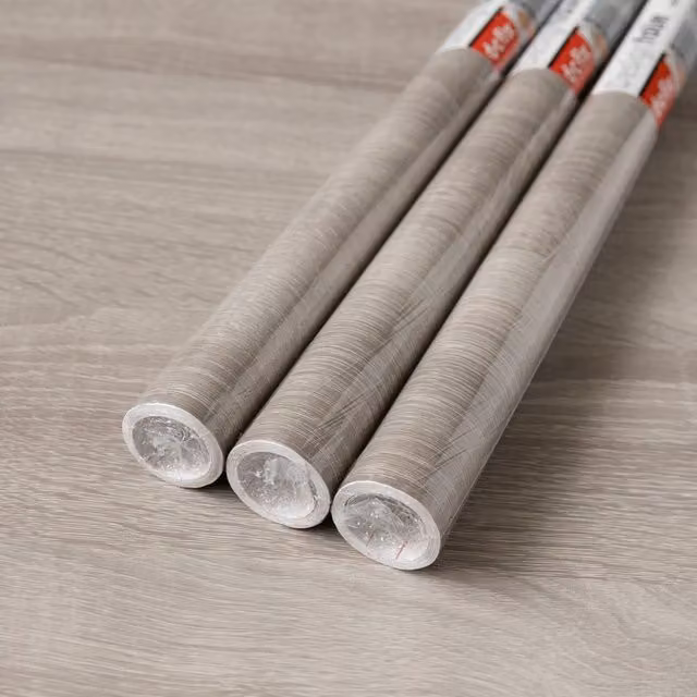 dc fix Oak Santana Grey Self Adhesive Vinyl Wrap for Kitchen Doors and Worktops, Pack of 3, W: 67.5 cm x L: 2 m