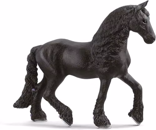 Schleich Horse Club Frisian Mare Toy Figurine in Black and Multicolour – 1