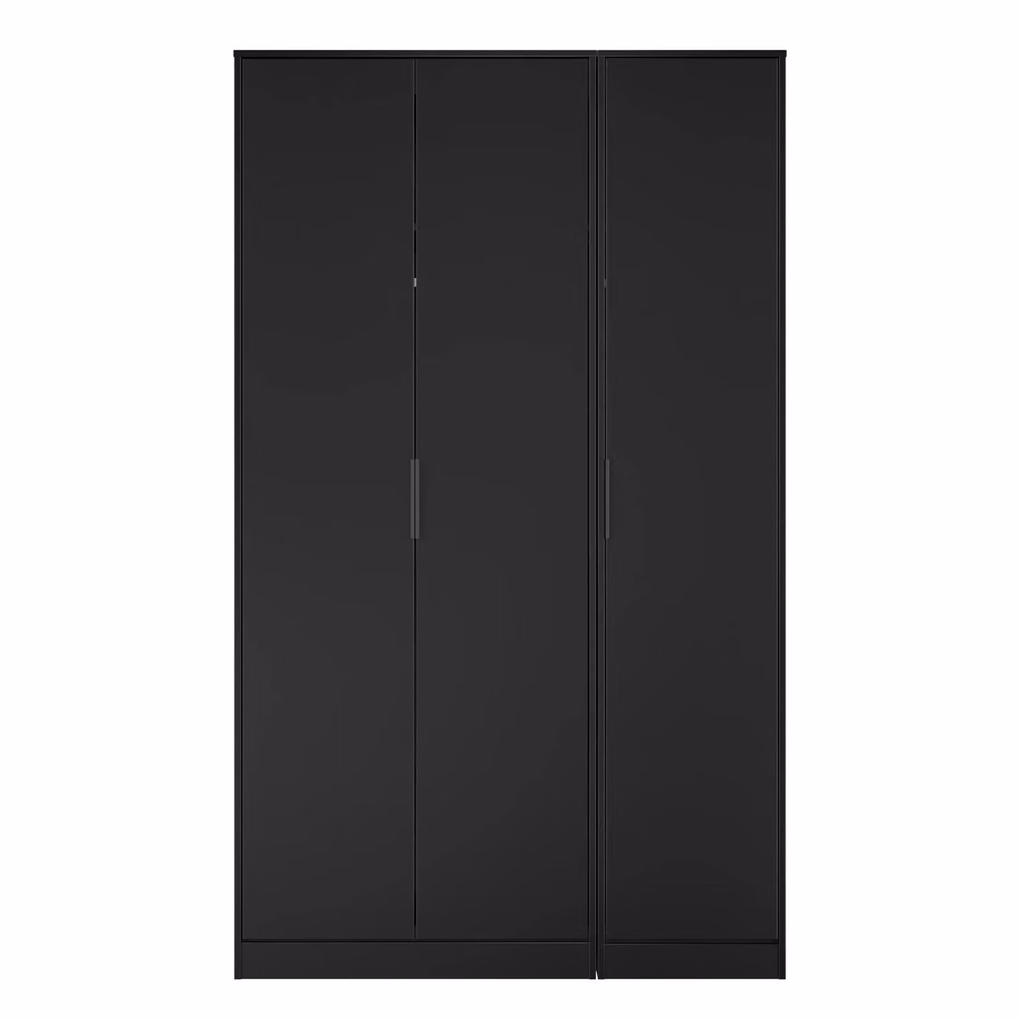 Ready Assembled 2 U Fuji 3 Door Wardrobe in Black – 2