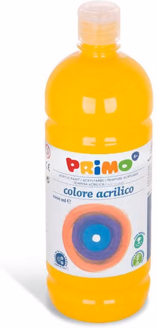 Primo Primary Yellow Acrylic Resin Paint, 1000ml