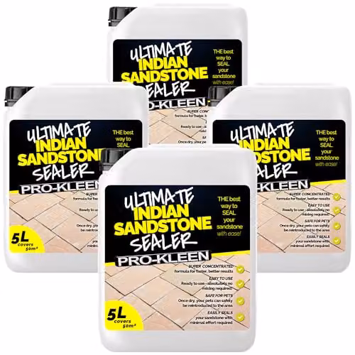ProKleen Ultimate Indian Sandstone Sealer, Clear Matt Finish, 4 x 5 l – 6