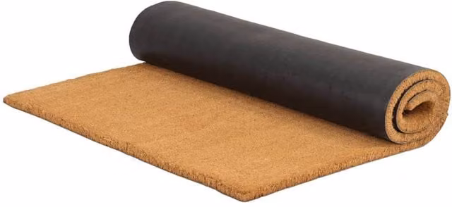 Berkfield Home Brown Tufted Coir Door Mat, W: 80 cm, D: 100 cm – 1