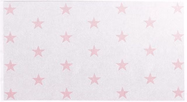 Helena Springfield Star Cotton Bath Mat in Pink