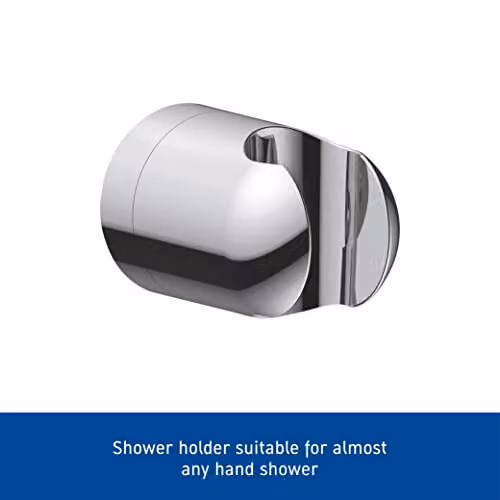 Duravit Universal Shower Head Holder and Bracket in Chrome – 2