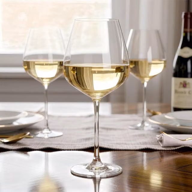 Argon Tableware Knightsbridge Lead-Free Crystal Wine Glasses, 500ml, Pack of 6, Transparent – 1