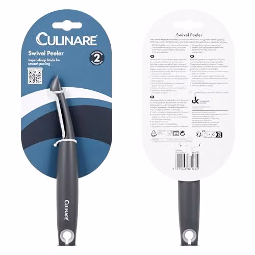 Culinare Angled Swivel Peeler in Grey – 3