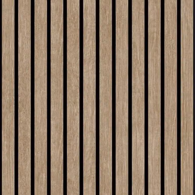 Muriva Abstract Striped Non-Woven Vinyl Wallpaper in Black and Brown – 1