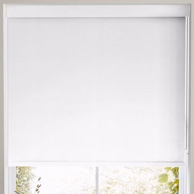 Terrys Made to Measure White Blackout Roller Blind