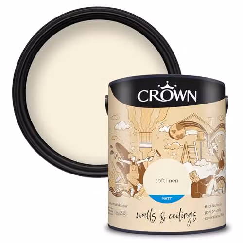 Crown Retail Core Emulsion Matt Soft Linen Beige 5 l – 1